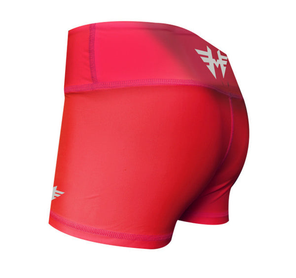.Haggen Short Rojo Liso