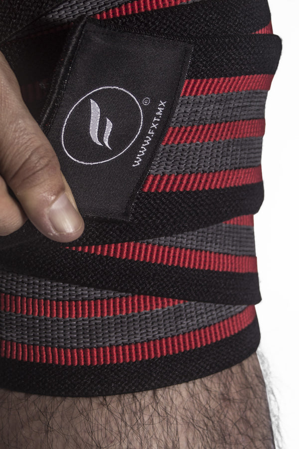 Knee Wraps Rubber 250cm (Par)