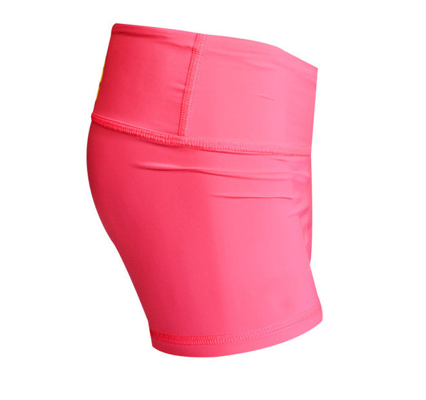 .Haggen Short Rosa Neon Liso