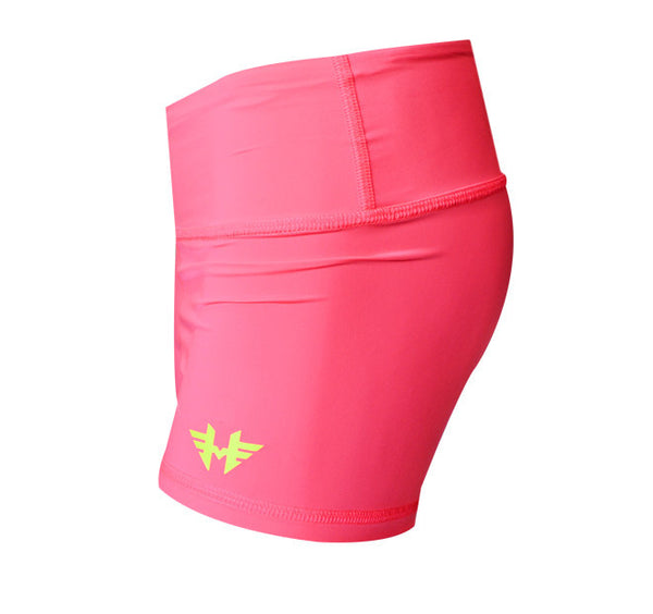 .Haggen Short Rosa Neon Liso