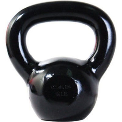 Kettlebell Negra  Cap Barbell